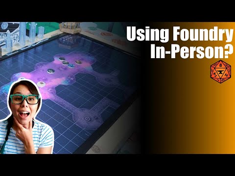 How I use Foundry VTT in person! | Foundry VTT Tips
