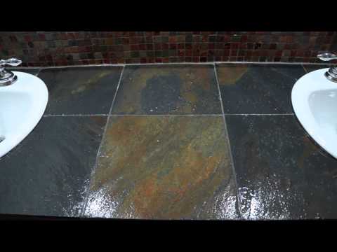 How to seal slate