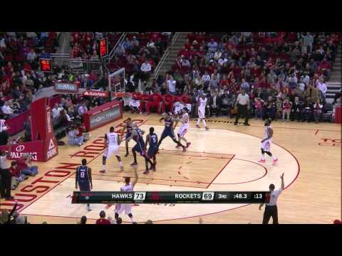 Nick Johnson Highlights Hawks vs. Rockets 12.20.2014 - 7 Points, 3 Rebounds
