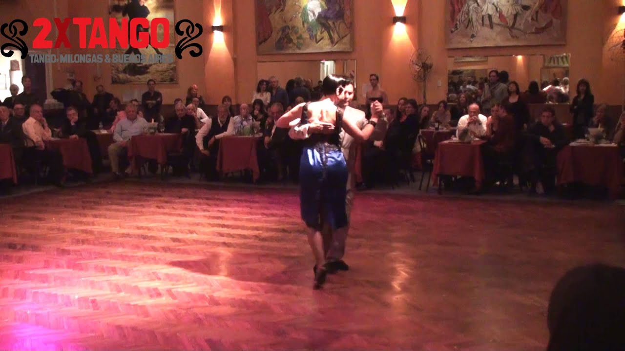 Carlos Rodriguez & Brigita Ur Milonga en Salon Canning Sept 2013