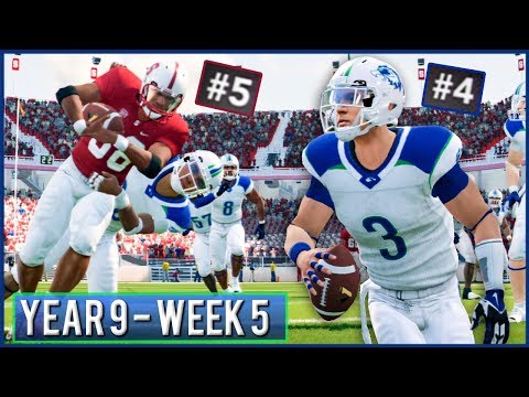 Top 5 Showdown - NCAA Football 14 Dynasty Year 9 - Week 5 @ #5 Stanford | Ep.153