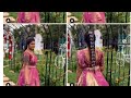 Shreya Anjan New Half Saree Video Thirumanam Serial Actress Sidhreya ️ Shreya New Photoshoot