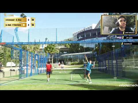 Jose C. Gaspar / Godo Diaz - Alex Ruiz / Pablo Herrera #J3Pro PARTIDO padel previo al WPT MADRD