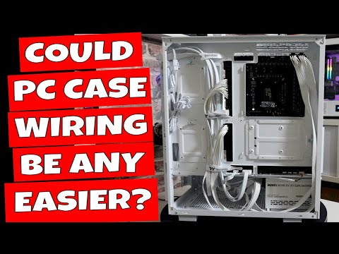 How To Connect PC Cables Quickly Thermaltake Ceres 330 BTF Project Zero Hidden Wiring