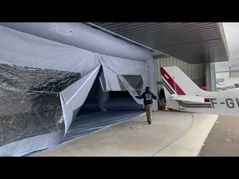 Cabine de peinture gonflable industrielle_2