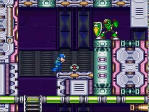 Mega Man 7 (SNES) - Dr. Wily Stage 3 (buster only, no damage)