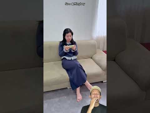 DIKIRA CUMA SOFA BIASA TERNYATA SOFA ALIEN 😱 @ttinyboy #shorts #feedshorts #remix