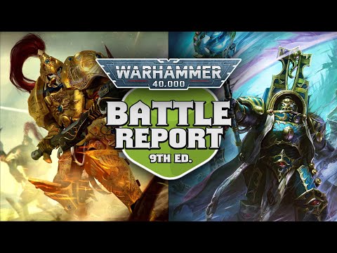 Adeptus Custodes vs Thousand Sons Warhammer 40k 9th Edition Battle Report Ep 188