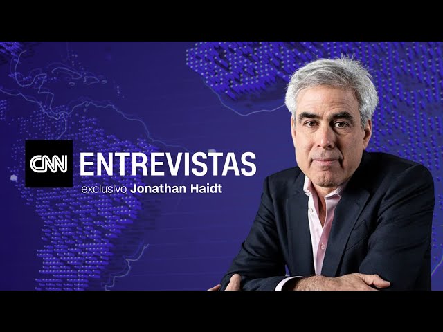 AO VIVO: CNN Entrevistas com Jonathan Haidt, psicólogo e escritor | 17/05/2025