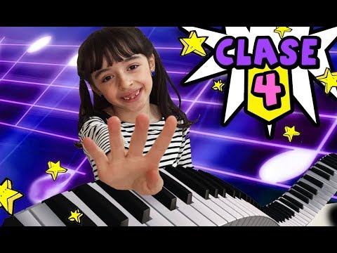 CLASES DE PIANO DE NIÑOS PARA NIÑOS - CLASE 4: Do Mayor mano Izquierda  | A BIG HAPPY FAMILY