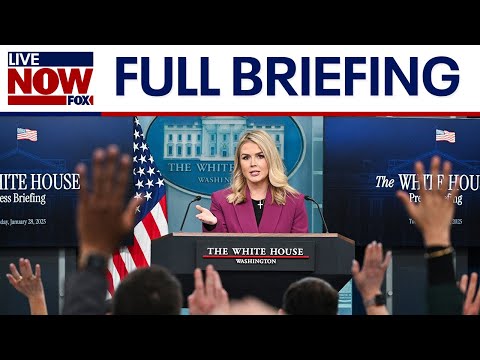 Video | White House briefing before House vote to reopen government