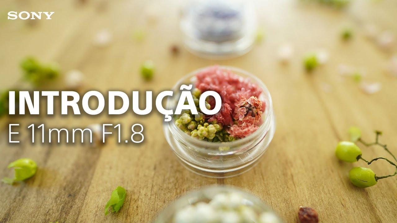 Apresentamos a lente Sony E 11mm F1.8
