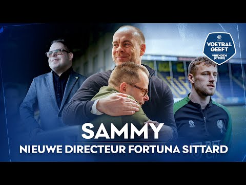 Sammy is voor één dag DIRECTEUR bij FORTUNA SITTARD 💛💚 | Voetbal Geeft
