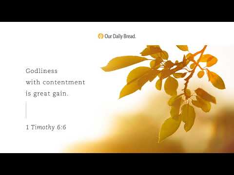 God Focus | Audio Reading | Our Daily Bread Devotional | June 4, 2022