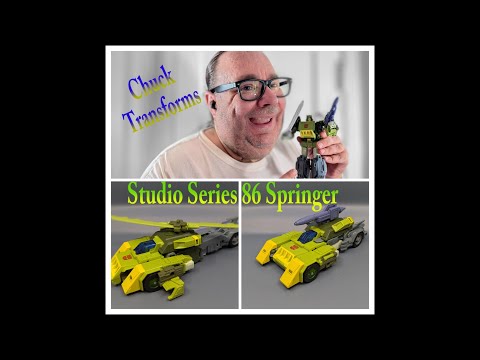 Chuck Transforms Transformers Studio Series 86 Springer