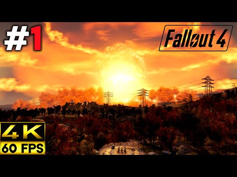 Fallout 4 Gameplay Walkthrough | Part 1 (4K 60FPS)