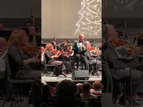 Celtic Carol, arr. Robert W. Smith with bodhran and rhythm bones soloist Kenny Wolin