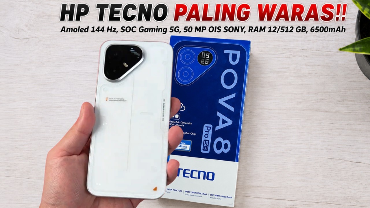 INI HP TECNO PALING WARAS‼️TECNO POVA 8 PRO 5G BISA JADI INCERAN BARU