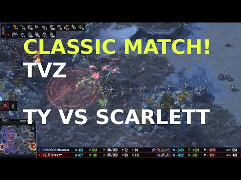 Classic TvZ - TY vs Scarlett - Starcraft 2
