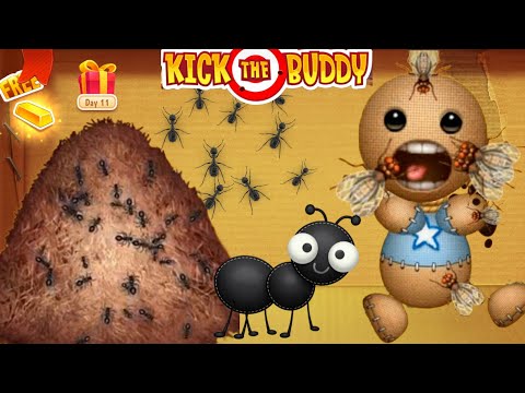 Kick the Buddy VS American fireworks  🎆.