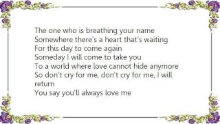 Chris de Burgh - My Heart&#39;s Surrender Lyrics