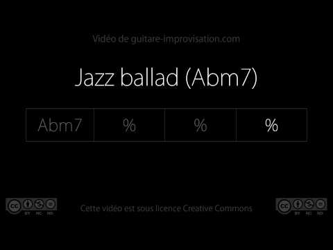 Jazz ballad (Abm7) : Backing track