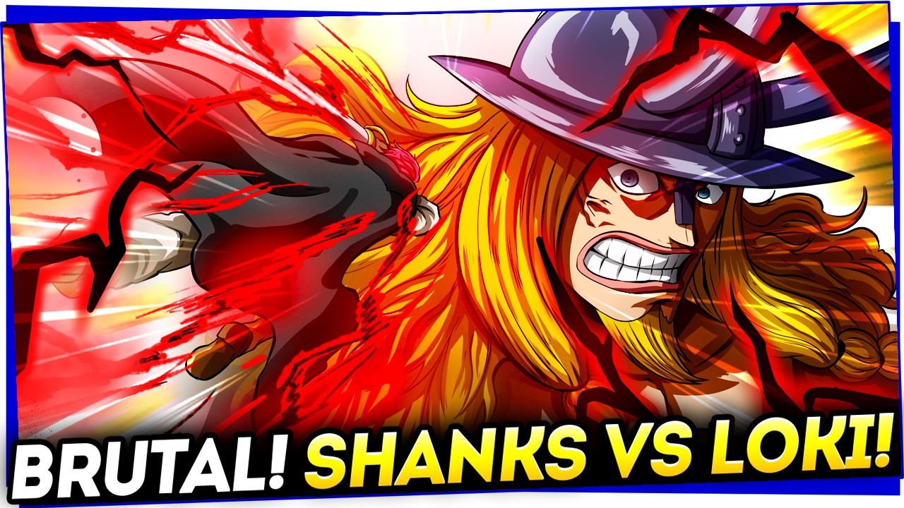 ABSURDO! SHANKS DERROTA LOKI E SE TORNA O YONKOU MAIS PODEROSO! ONE PIECE 1136