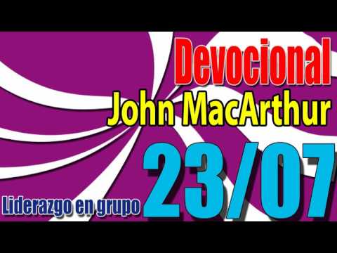 Devocional John MacArthur 23/07 - Liderazgo en grupo