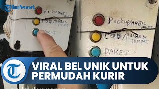 Viral Video Bel Rumah Unik! Permudah Kurir untuk Antar Paket, Punya 3 Tombol yang Bisa Dipilih