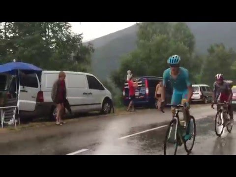 2015 Tour de France Stage 12 Plateau de Beille 1st Chase Group