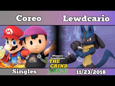 The Grind 53 Coreo (Ness, Mario) vs Lewdcario (Lucario) Winners Semifinals