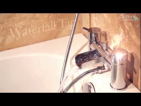 Linn Waterfall Bath Shower Mixer Taps