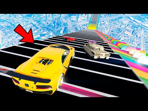 MEGA RAMPA CON COCHES MODS! LA HACKEÓ! ~ GTA 5 ONLINE