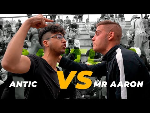 (ARGUMENTO TRAS ARGUMENTO) ANTIC VS MR AARON| Pandora Battles [Cuartos]