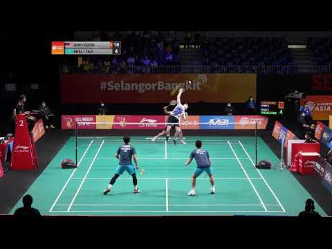 MAS( GOH/IZZUD ) vs KAZ( SHAL/TAJI ) || Badminton Asia Team Championships 2022