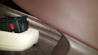 2018 Lexus LS500 door panel removal