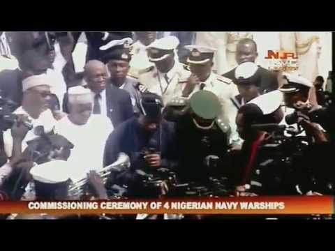 COMMISSIONING CEREMONY OF 4 NIGERIAN WAR SHIP