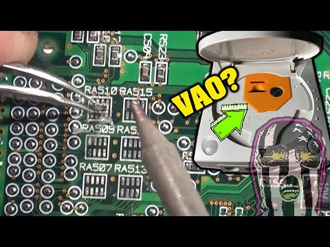 GDEMU in a VA0 Dreamcast? New Resistor mod to Safely install a Gdemu into a Va0 5v console