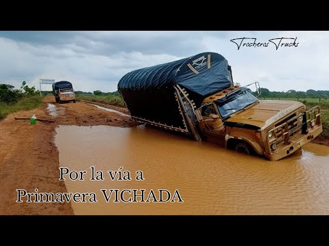 Caravana de CAMIONES Rumbo a PRIMAVERA VICHADA