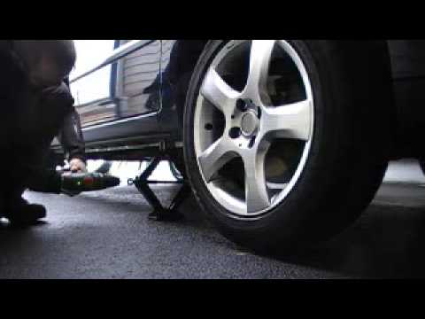 Lift Your Car On A Jack Faster With A Drill