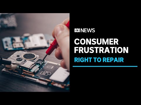 Consumers fight for the right to fair electronic repairs | ABC News