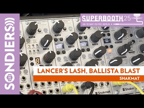 SHAKMAT LANCER'S LASH (SNARE), BALLISTA BLAST (FULL SYNTH VOICE)