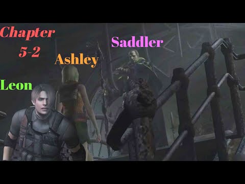 Resident Evil 4 HD Walkthrough | Chapter 5-2 | Saddler Controls Leon And Ashley