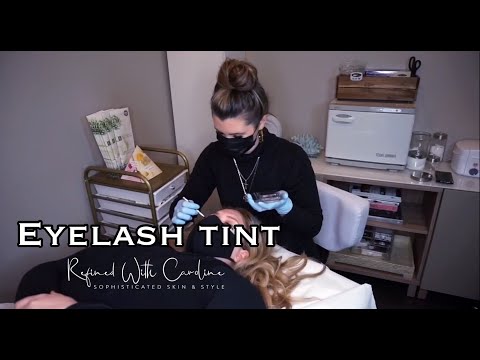 Eye Lash Tinting