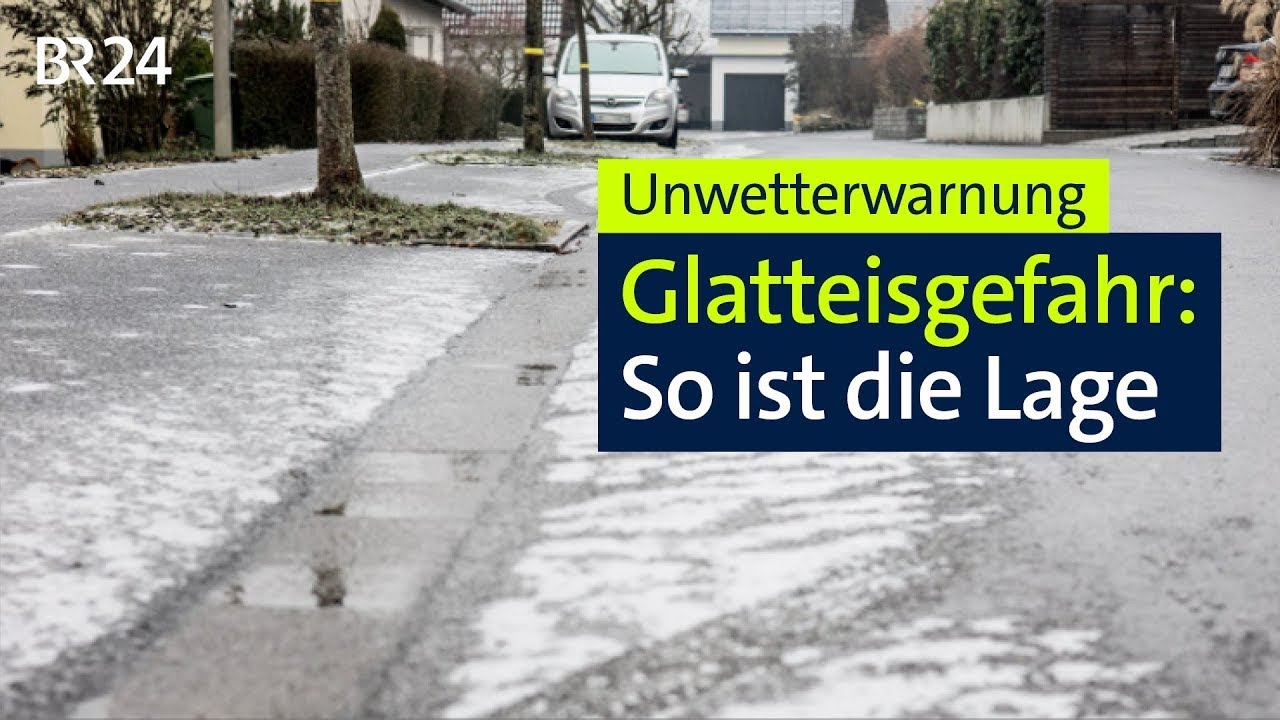 BR24live:  Glättegefahr - So ist die Lage