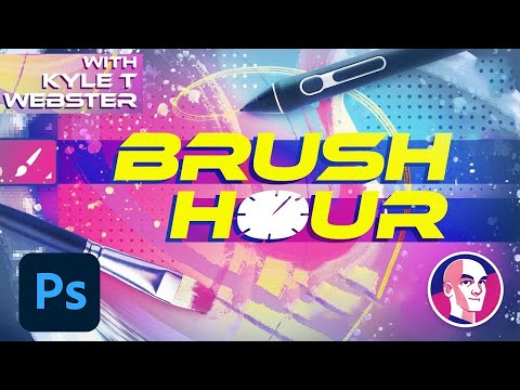 Brush Hour: Creating a Graphite Drawing in Photoshop with Kyle T. Webster | Adobe Creative Cloud