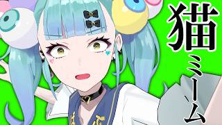 【瞬発力】完全初見一発撮りで猫ミーム踊ってみた【ノーカット】