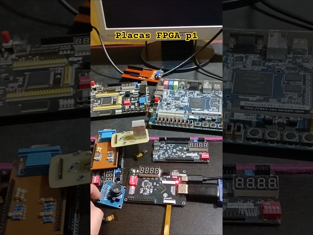 Vídeo relacionado con Placa FPGA industrial EP4CE6E22C8N Módulo de prototipado basado en placa de desarrollo para tareas complejas de procesamiento de algoritmos, control industrial, kit de desarrollo FPGA