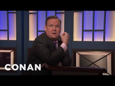 Andy Forgets How To Do His Job | CONAN on TBS