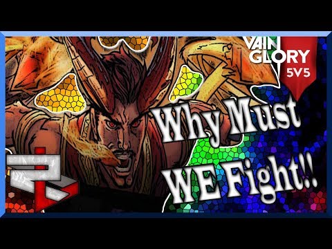 3.8 Vainglory 5v5 Ranked:Top Lane Reza: Sniping Our Own Teammates!!  Part 1